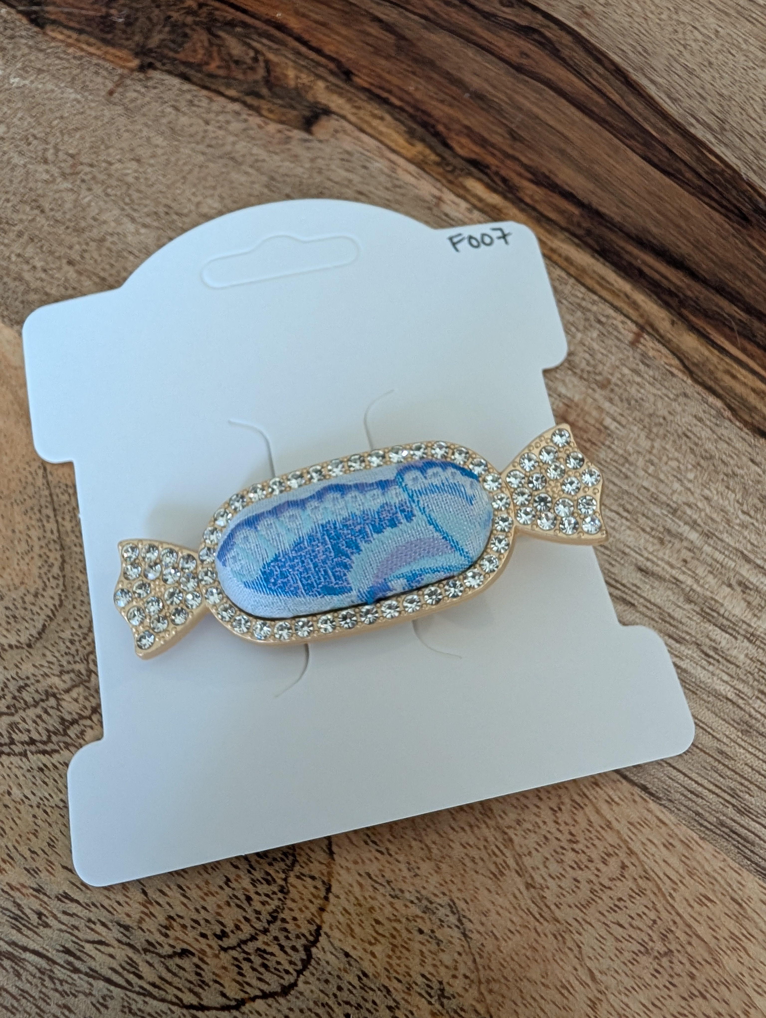 F007 Song Brocade Candy Hair Clip